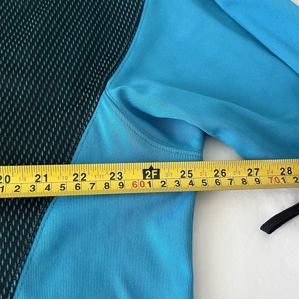 Vintage Nike Team NFL Carolina Panthers Long Sleeve Mesh Knit Shirt Sz 2XL - Picture 7 of 9